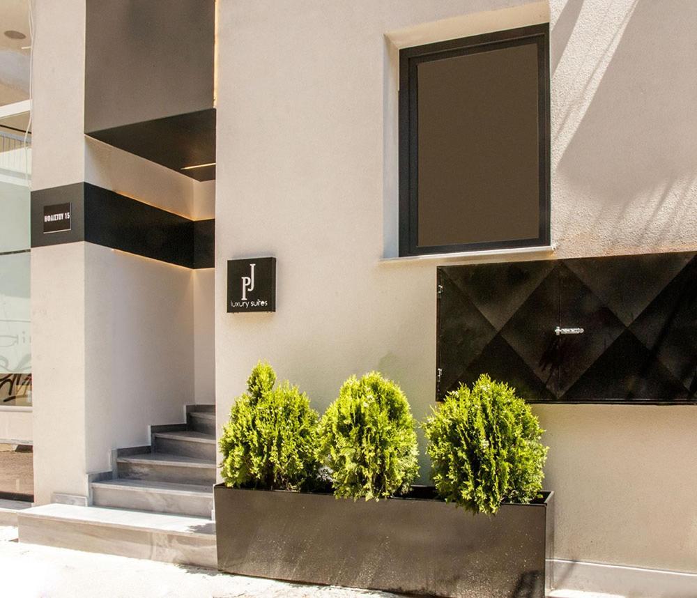 P J Luxury Suites Serres Exterior photo